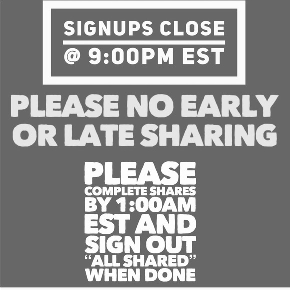 CLOSED ◾️ WEDNESDAY ◾️ 1/7 ◾️ SIGNUP LIST CLOSES AT 9:00pm EST 🕘 - Picture 5 of 10